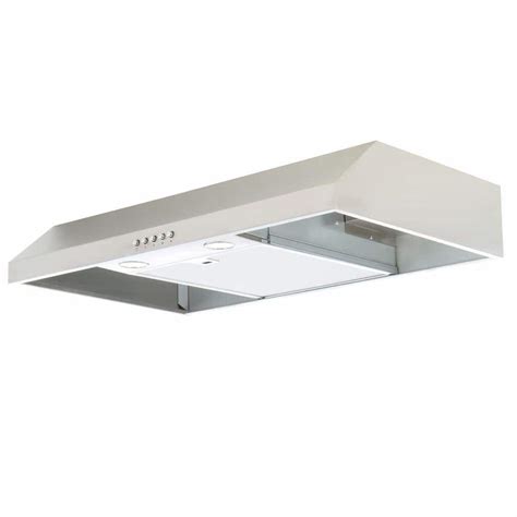 presenza 30 in under cabinet range hood in stainless steel|presenza range hood replacement parts.